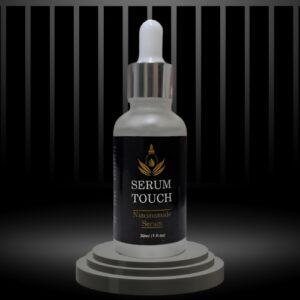image showing niacinamide serum in bottle